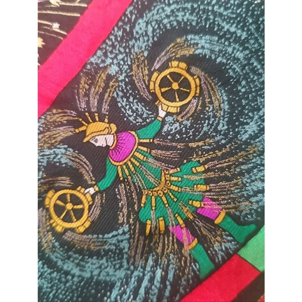 Hermes Feux d'artifice silk large scarf carre 90 EUC - Picture 9 of 10